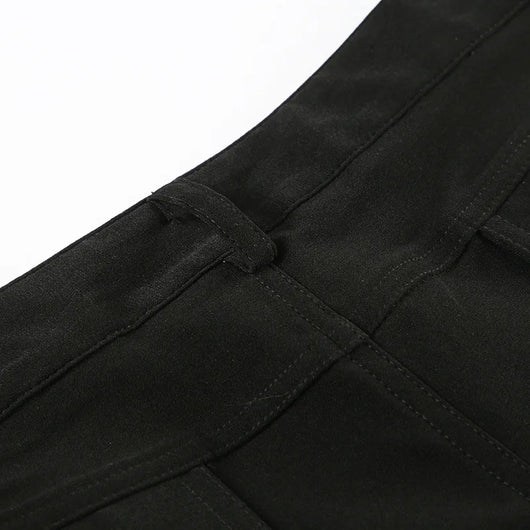 Low Waist Skinny Shorts