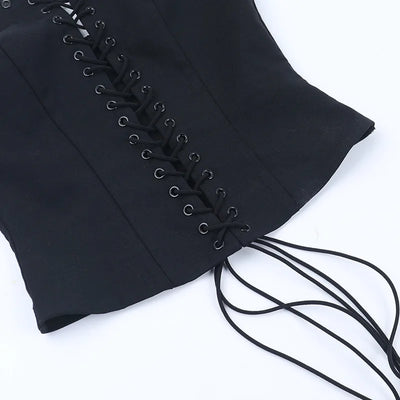 Strapless Punk Corset Top