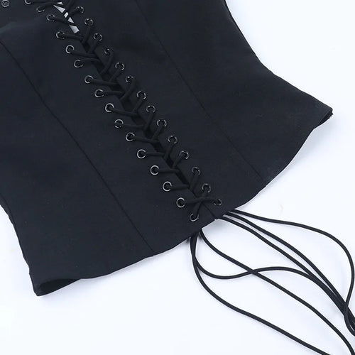 Strapless Punk Corset Top