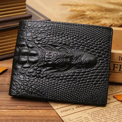 Men's Crocodile Claw Wallet