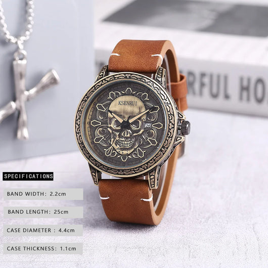 Leather Strap Quartz