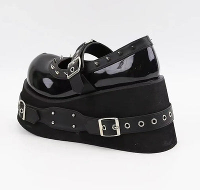 Studded Nocturne Mary Janes