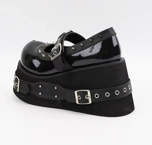 Studded Nocturne Mary Janes