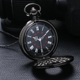 Vintage Black Pocket Watch