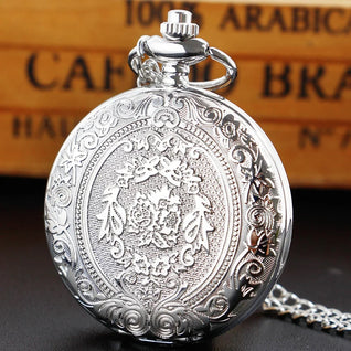 Classic Silver Pocket Watch - (Out of Stock)