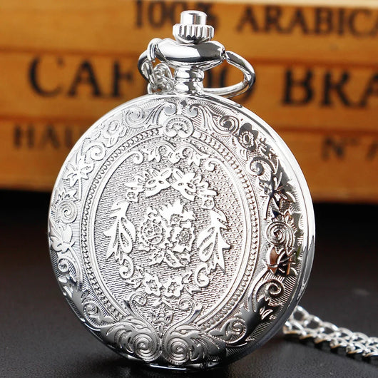 Classic Silver Pocket Watch - (Out of Stock)