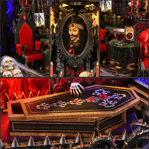Nocturne Kit Vampire DIY Wooden Puzzle
