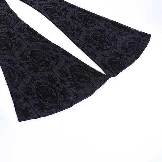 Grunge Mesh Flair Pants