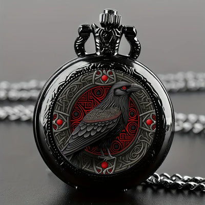 Raven Pocket Watch