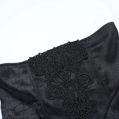 Goth Dark High Rise Skirt