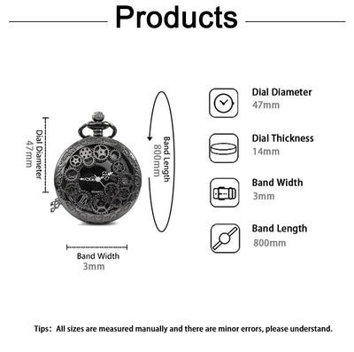 Steampunk Copper Pocket Watch