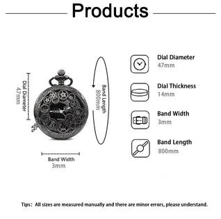 Steampunk Copper Pocket Watch