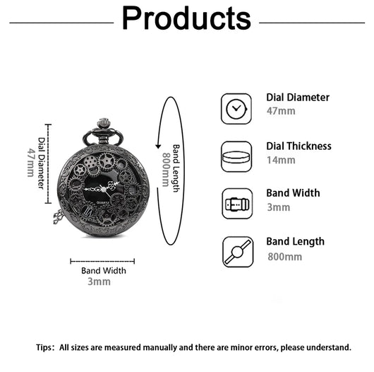 Steampunk Copper Pocket Watch