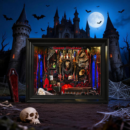 Nocturne Kit Vampire DIY Wooden Puzzle