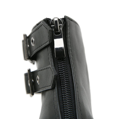 Goth Block Heels