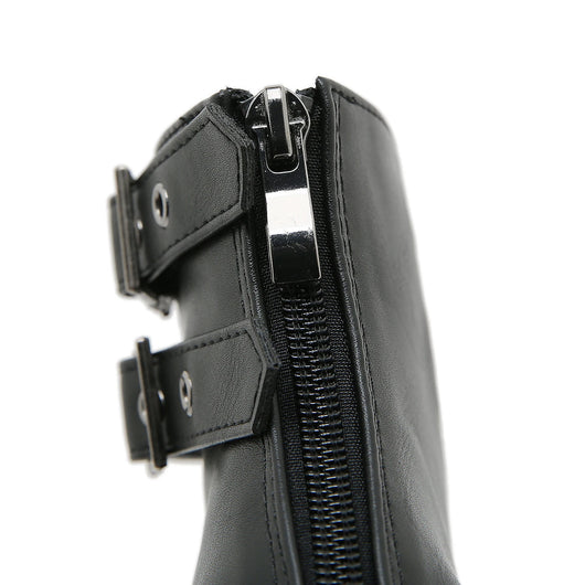 Goth Block Heels