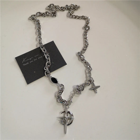 Punk Rock Chain Necklace