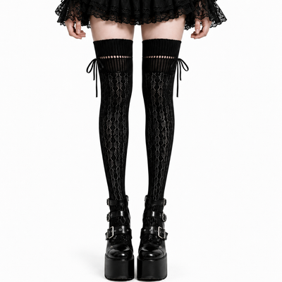NG Lace Bow Tights