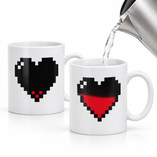 Color-Changing Ceramic Magic Cup