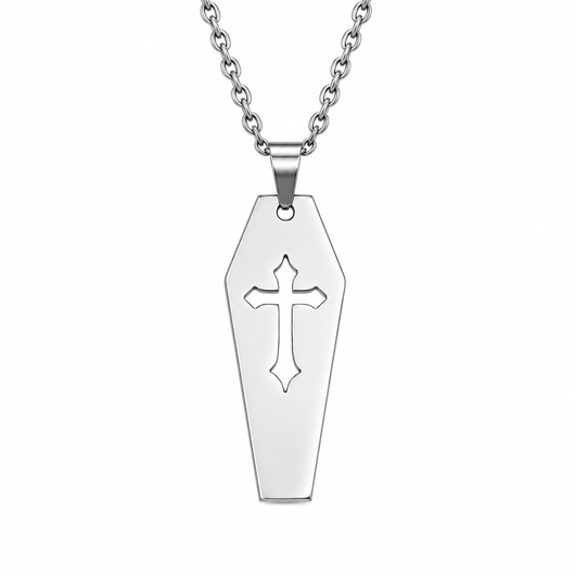 Unift Goth Gothic Cross Necklace