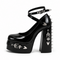Black Thorn Gothic Heels