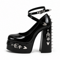 Black Thorn Gothic Heels
