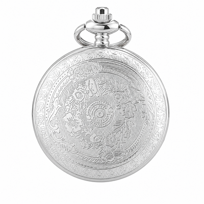 Classic Silver Pocket Watch - (Out of Stock)
