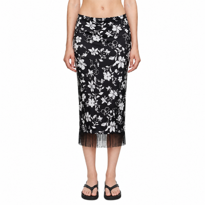 Goth Florals Skirt