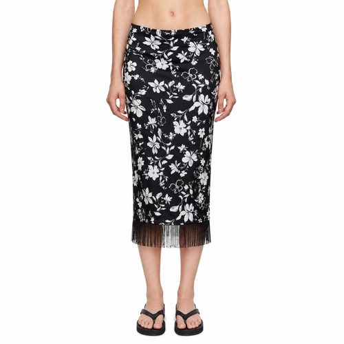 Goth Florals Skirt