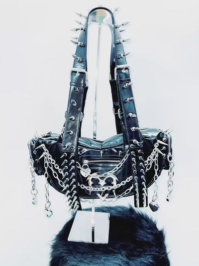 Cybergoth Heart Bag