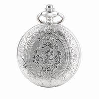Classic Silver Pocket Watch - (Out of Stock)