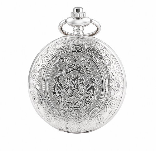 Classic Silver Pocket Watch - (Out of Stock)